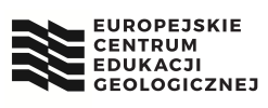 logo Europejskiego Centrum Edukacji Geologicznej